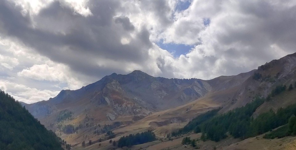 Italien - Cuneo - Die Berge am Pass „Col della Maddalena“