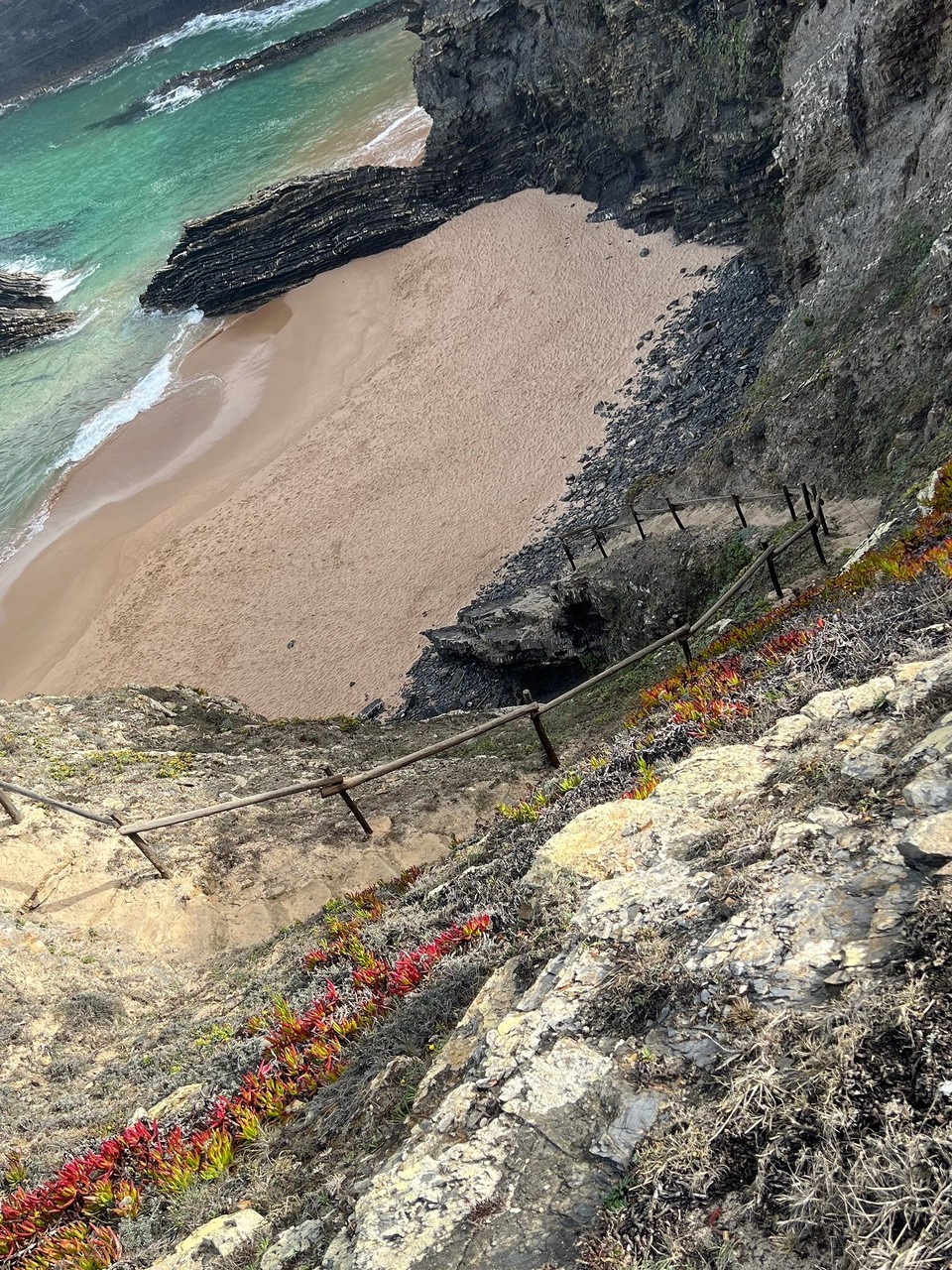 Portugal - São Teotónio - Man könnte runtergehen….