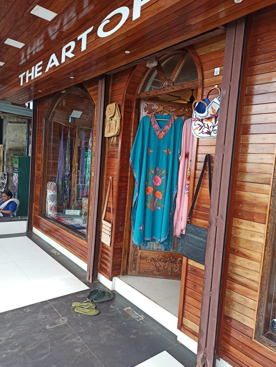 Indien - Varkala - Souvenirshops