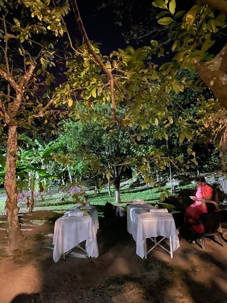 Kolumbien -  - … und anschließend noch bei einer Massage unterm Sternenhimmel 💆‍♀️⭐️ 