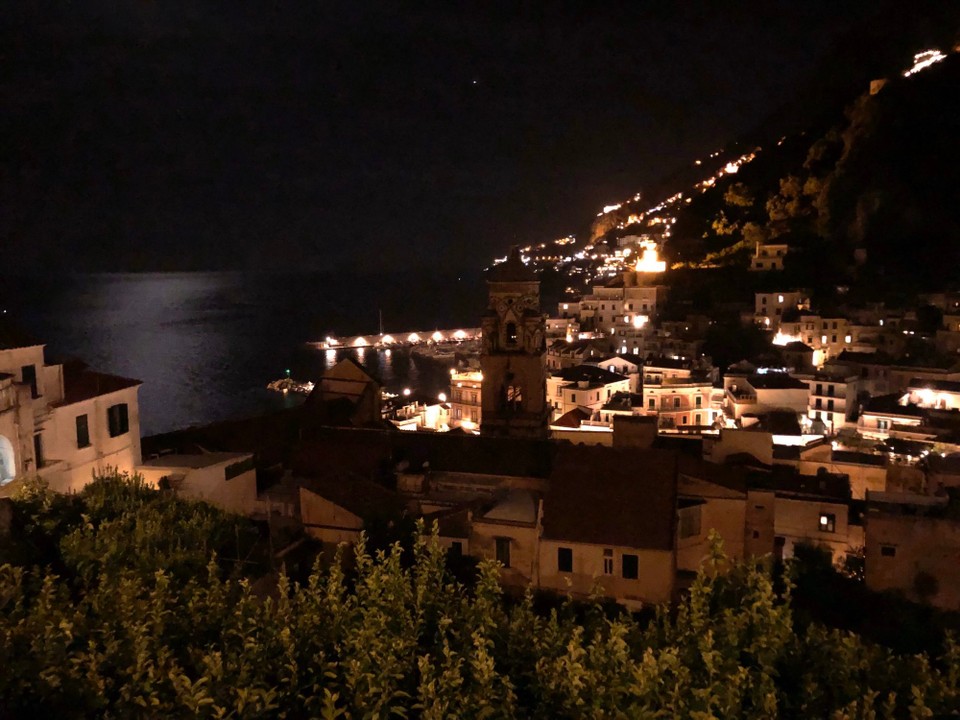 Italien - Vettica Minore - Blick auf Amalfi 