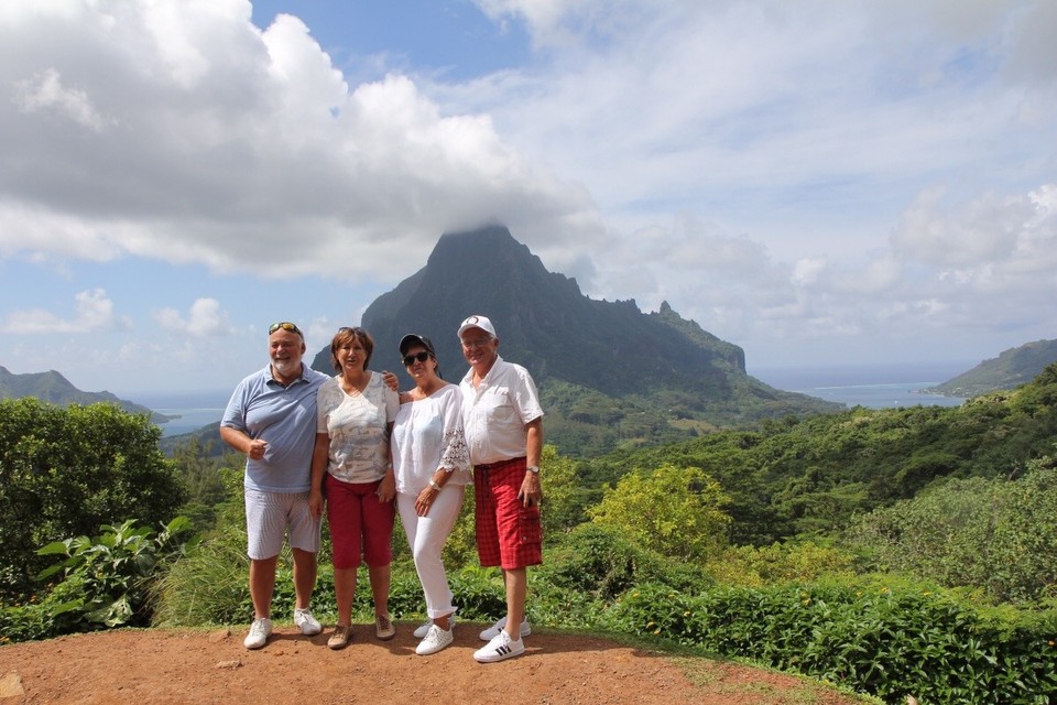 Französisch-Polynesien - Moorea - Eines der schönsten und höchsten punkte der Insel