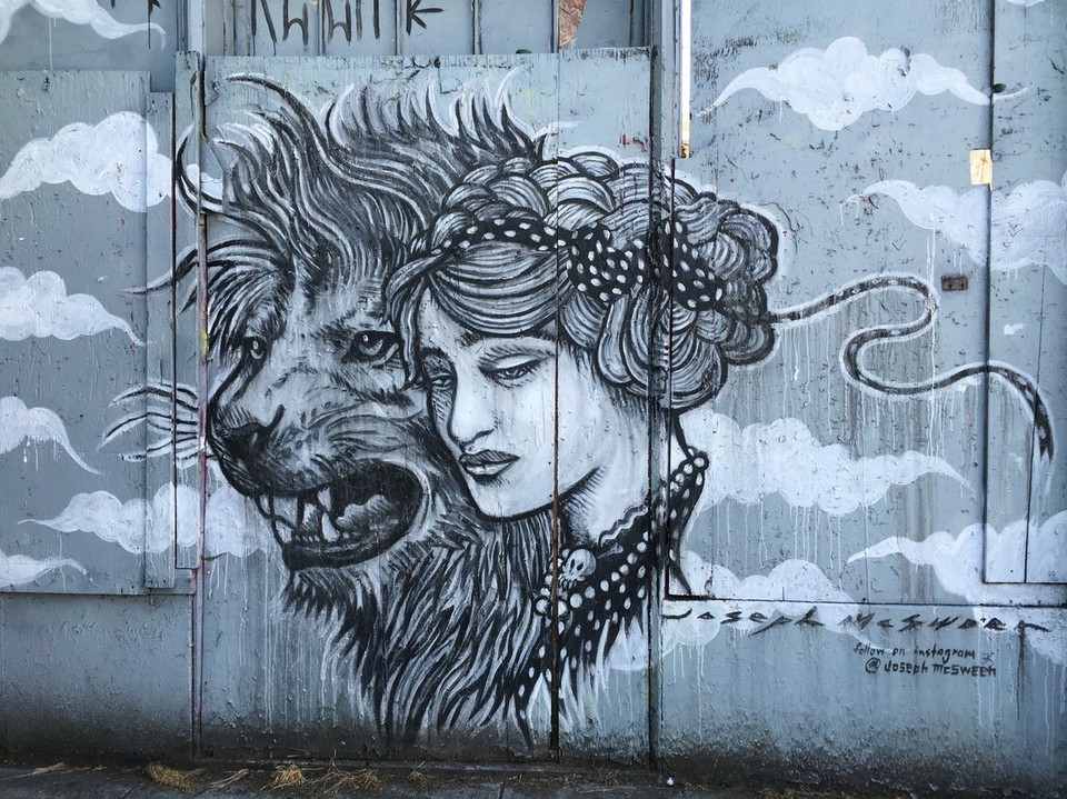 USA - Seattle - Und bevor es zur Bushaltestelle geht, habe ich dieses Werk noch entdeckt 