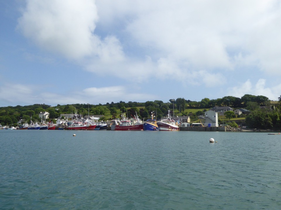 Ireland - Glandore - Union Hall fishing harbour.