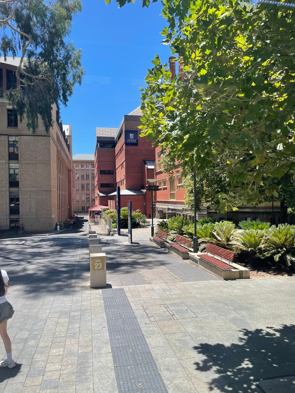 Australien - Port Adelaide - Häuserfronten