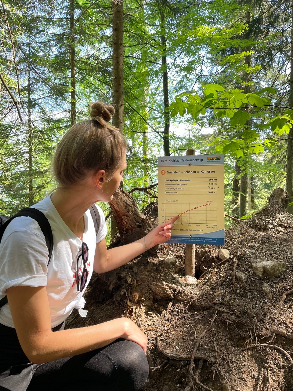 Deutschland - Ramsau bei Berchtesgaden - Herz-Kreislauf Testwanderung