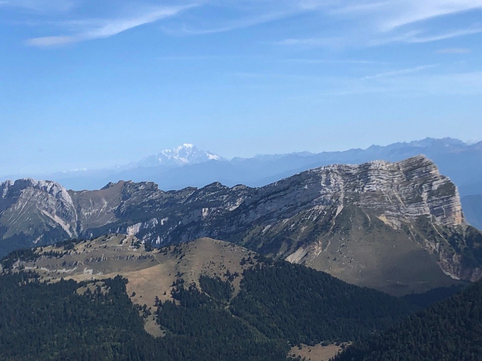 Frankreich - Le Sappey-en-Chartreuse - Der Mont Blanc