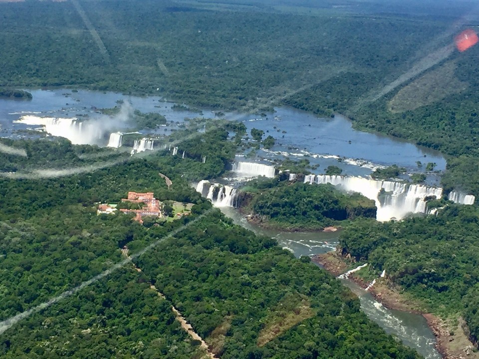 Brasilien - Foz do Iguaçu - Flug zu den Wasserfällen