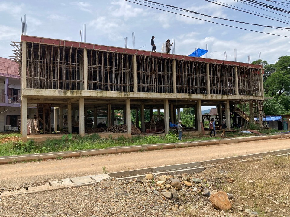 Laos - Vangvieng - So wird hier also gebaut 😅