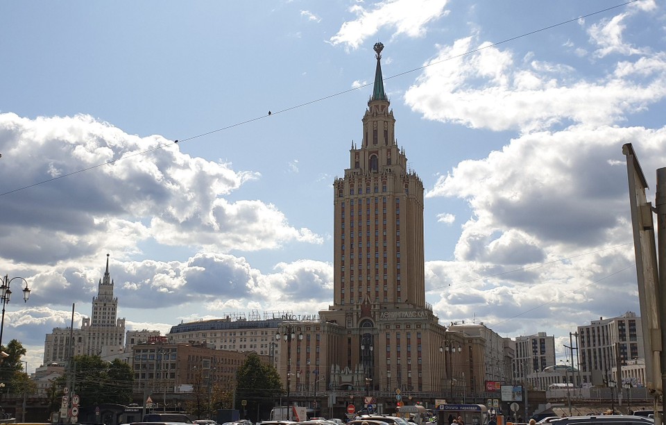 Russia - Moscow - Our hotel, our Seven Sister