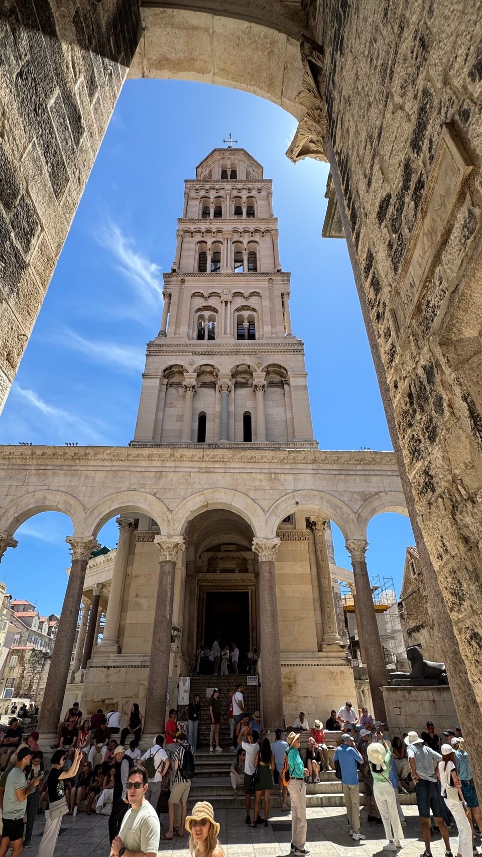 Kroatien - Split - Glockenturm der St. Domnius-Kathedrale