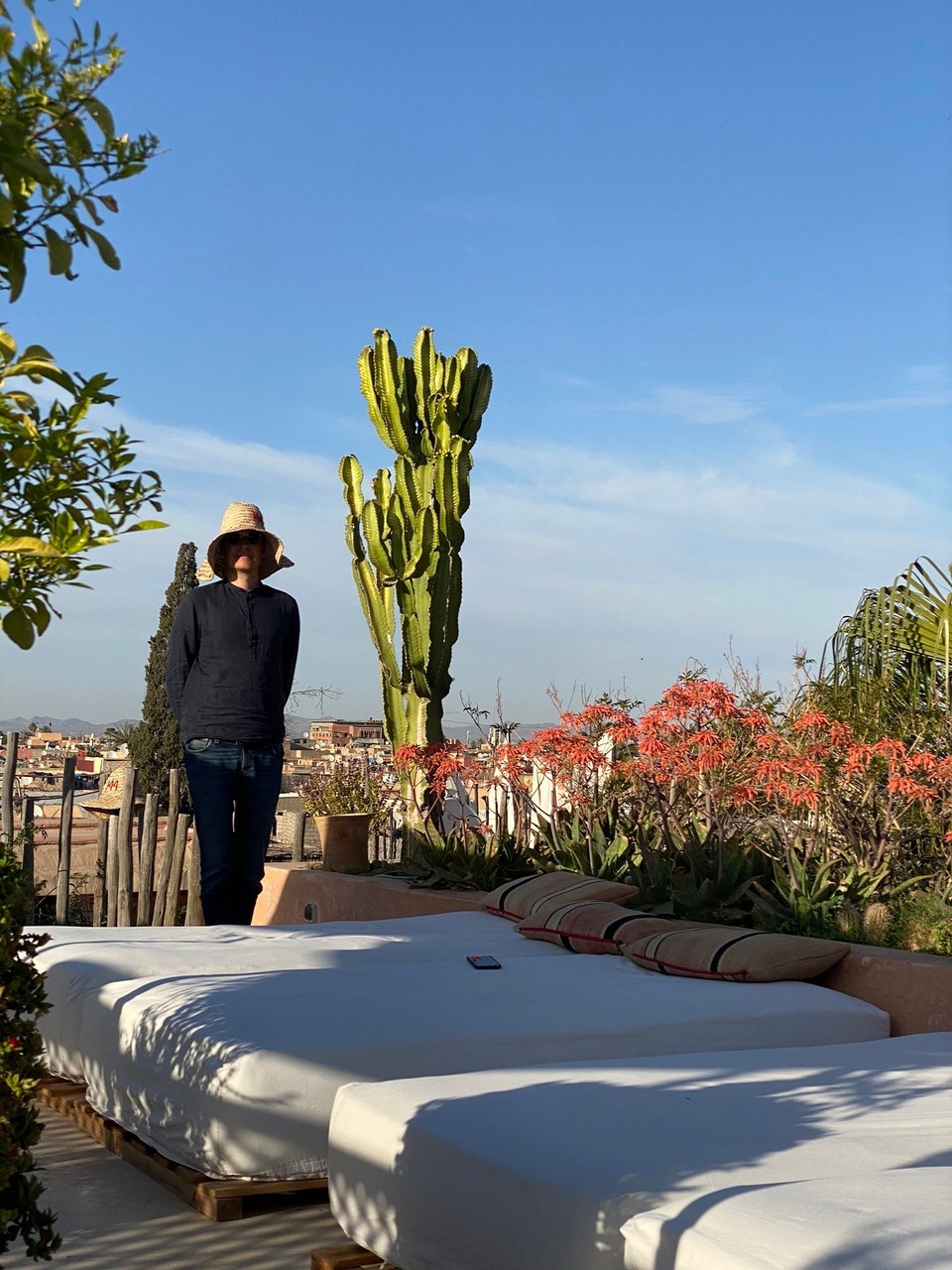 Marokko - Marrakech Médina - Zurück auf „unserer“ Dachterasse