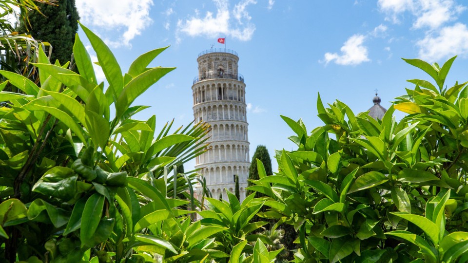 Italien - Pisa - Von hier kann man den Turm auch schön sehen