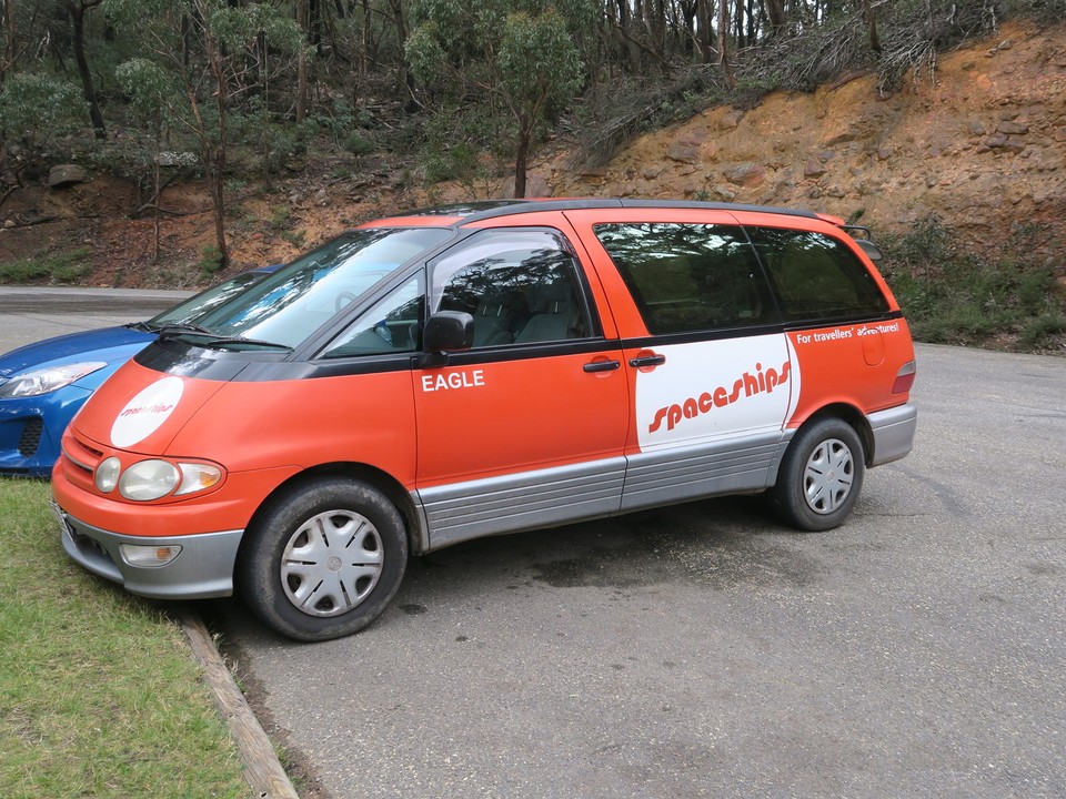 Australia - Melbourne - Le van près de 500000km....mais confortable pour y vivre