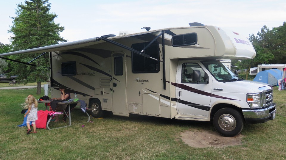 Kanada - Brampton - Das erste mal den Camper aufstellen