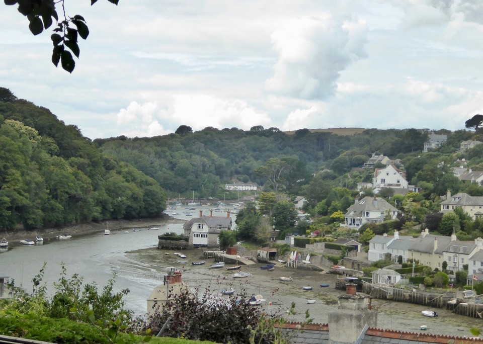 United Kingdom - Plymouth - Looking down Newton Creek and over to the main river.