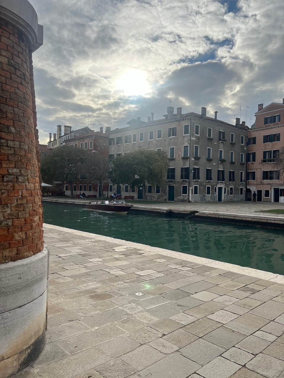Italien - Venedig - Und die Sonne geht dann auch so langsam unter. 