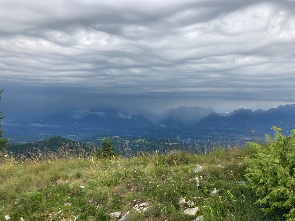 Ort bestimmen … -  - Richtung Belluno und Schiara 