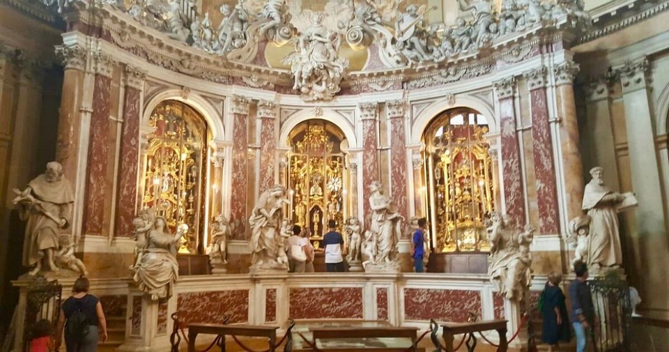 Italien - Padua - Reliquien des hl Antonius in der Basilika