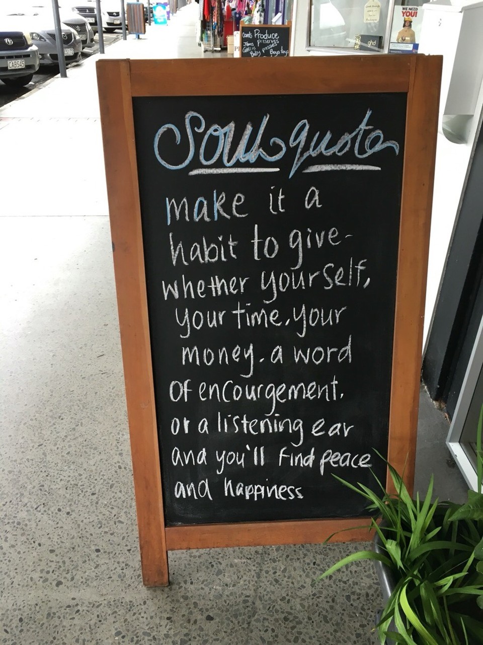 New Zealand - Palmerston North - Kaffee und ein paar Gedanken für die Seele - so kann man Pause machen 