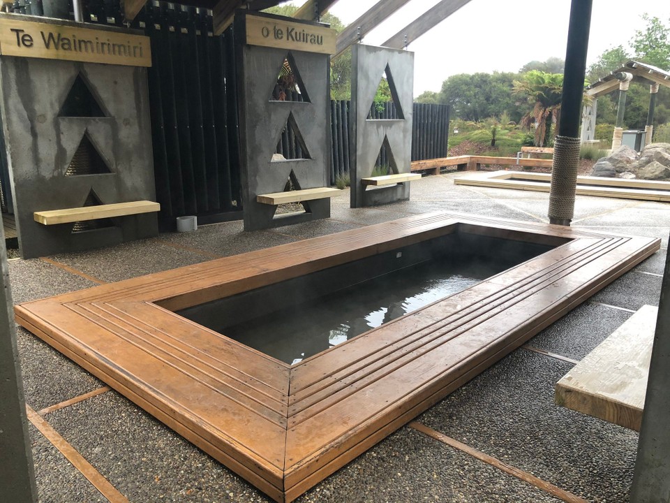 Neuseeland - Waihi Beach - Thermalbad frei zugänglich 