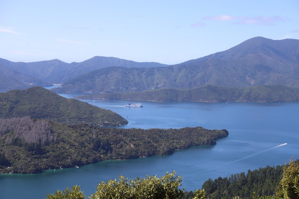 Neuseeland - Te Mahia - Ausblick vom Onahau Lookou