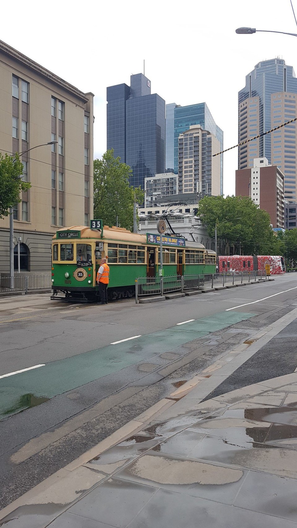 Australien - Melbourne - City Line Tram