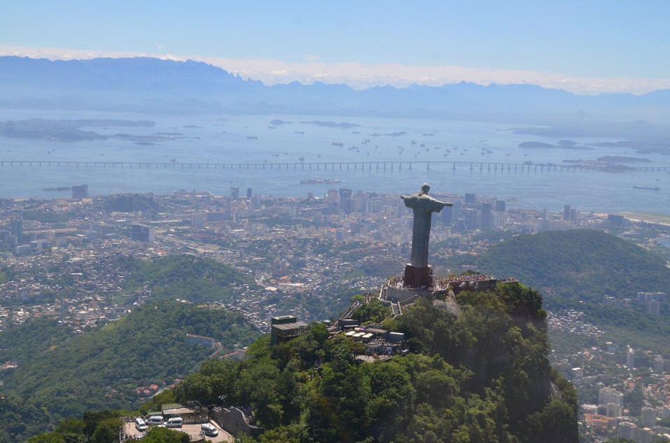 Brasilien - Rio de Janeiro - Vue op Rio Hafen
