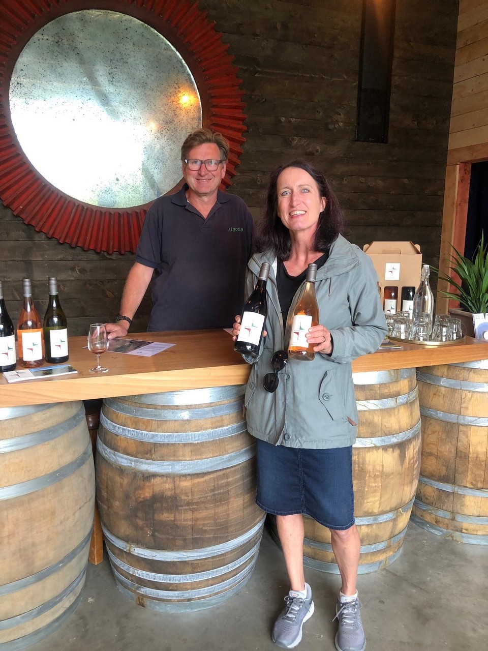 Neuseeland - Upper Moutere - Swapping Wine with DW Wines Switzerland 