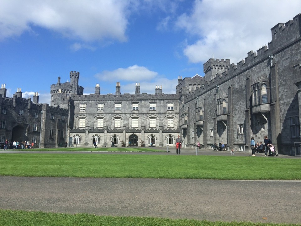 Ireland - Kilkenny - Kilkenny Castle, owned by the Butler family. 