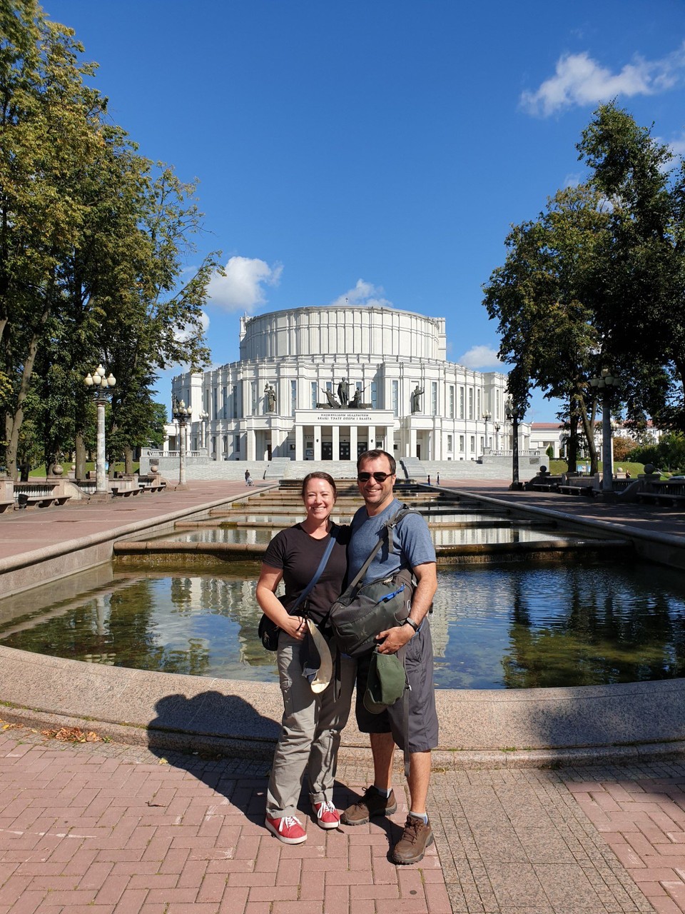 Belarus - Minsk - The Ballet and Opera theatre