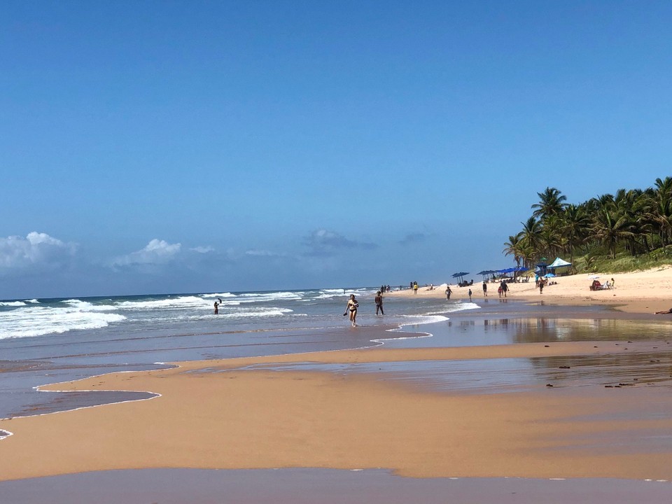 Brasilien - Praia do Forte - Praia do Flamengo