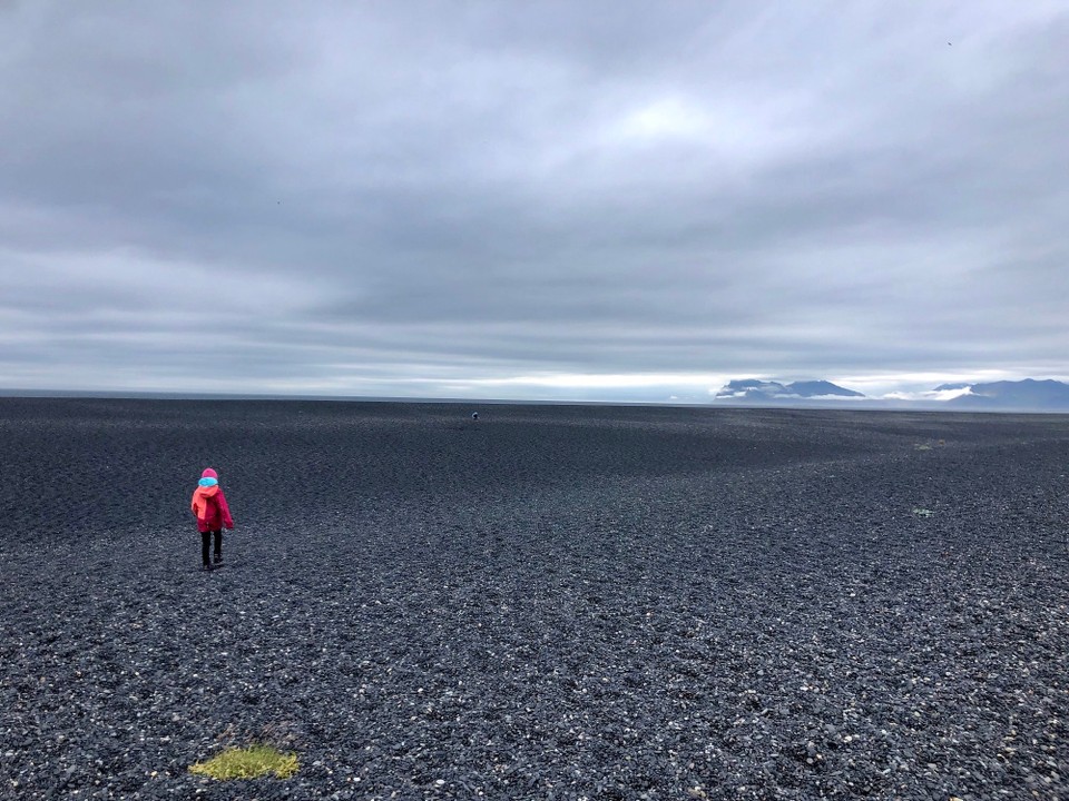 Island - Sveitarfélagið Hornafjörður - Mega! Da hinten der blaue Punkt ist Freia...