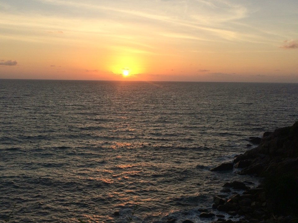 Thailand - Ko Tao - Sonnenaufgang am 10.01.16.