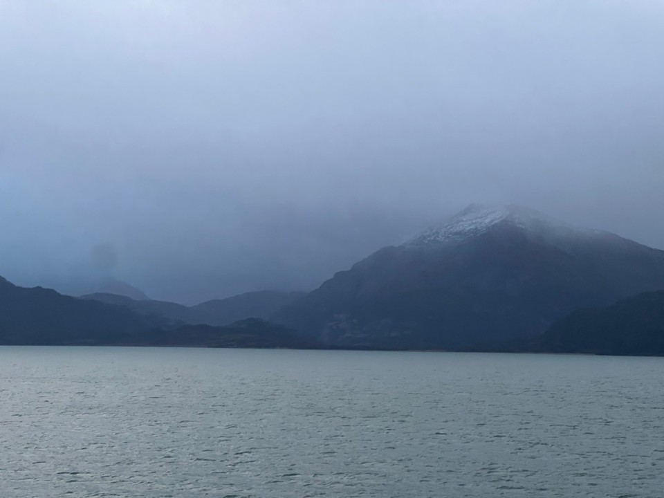 Chile - Puerto Montt - Look how quickly the rain comes in! 