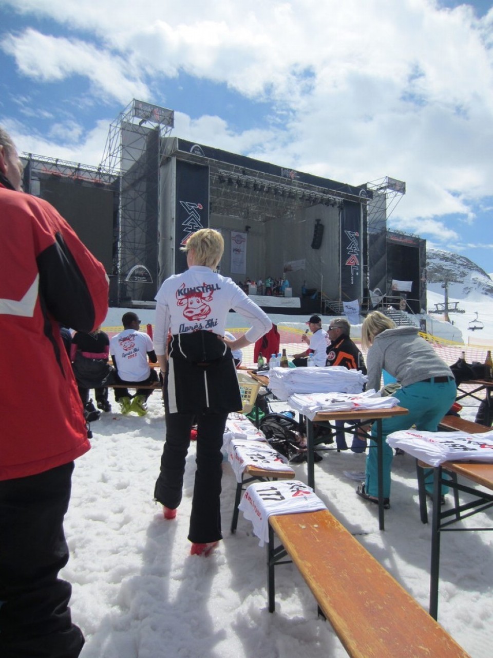 Österreich - Ischgl -  "Kuhstall" - Tshirts