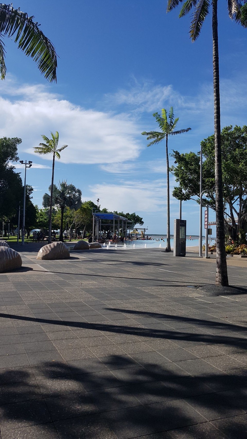 Australia - Cairns - Die Lagune in Cairns.
