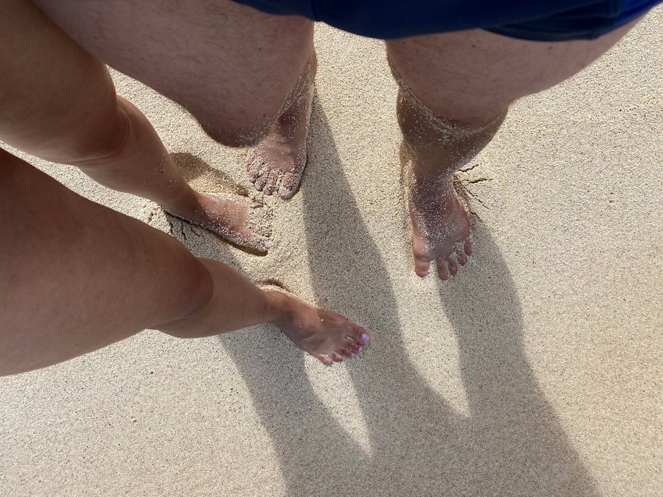 Mauritius -  - Toes in the Sand