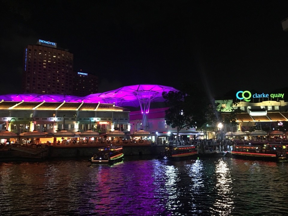 Singapur - Marina - Direkt am Fluss