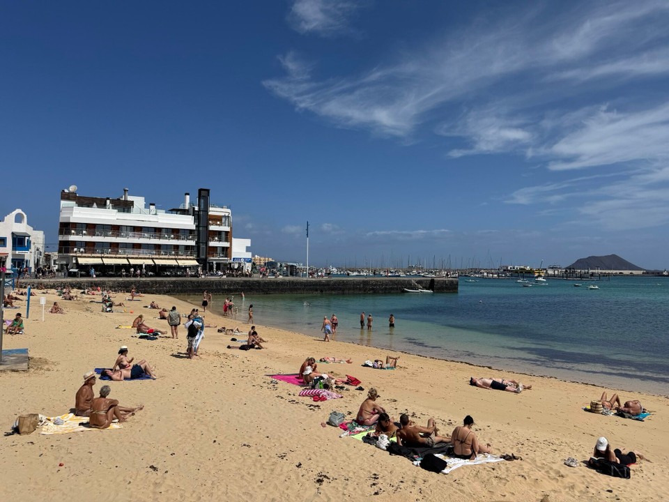 Spanien - Puerto del Rosario - Am Strand