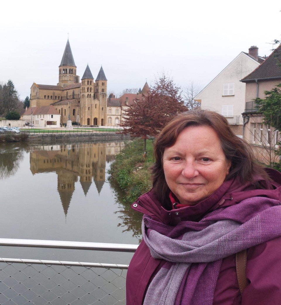 Frankreich - Paray-le-Monial - Es ist ganz schön kalt!
