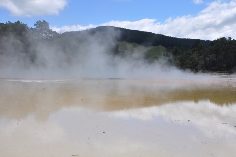 Neuseeland - Taupo - Waschküche ? Nein, eine Vulkanlandschaft