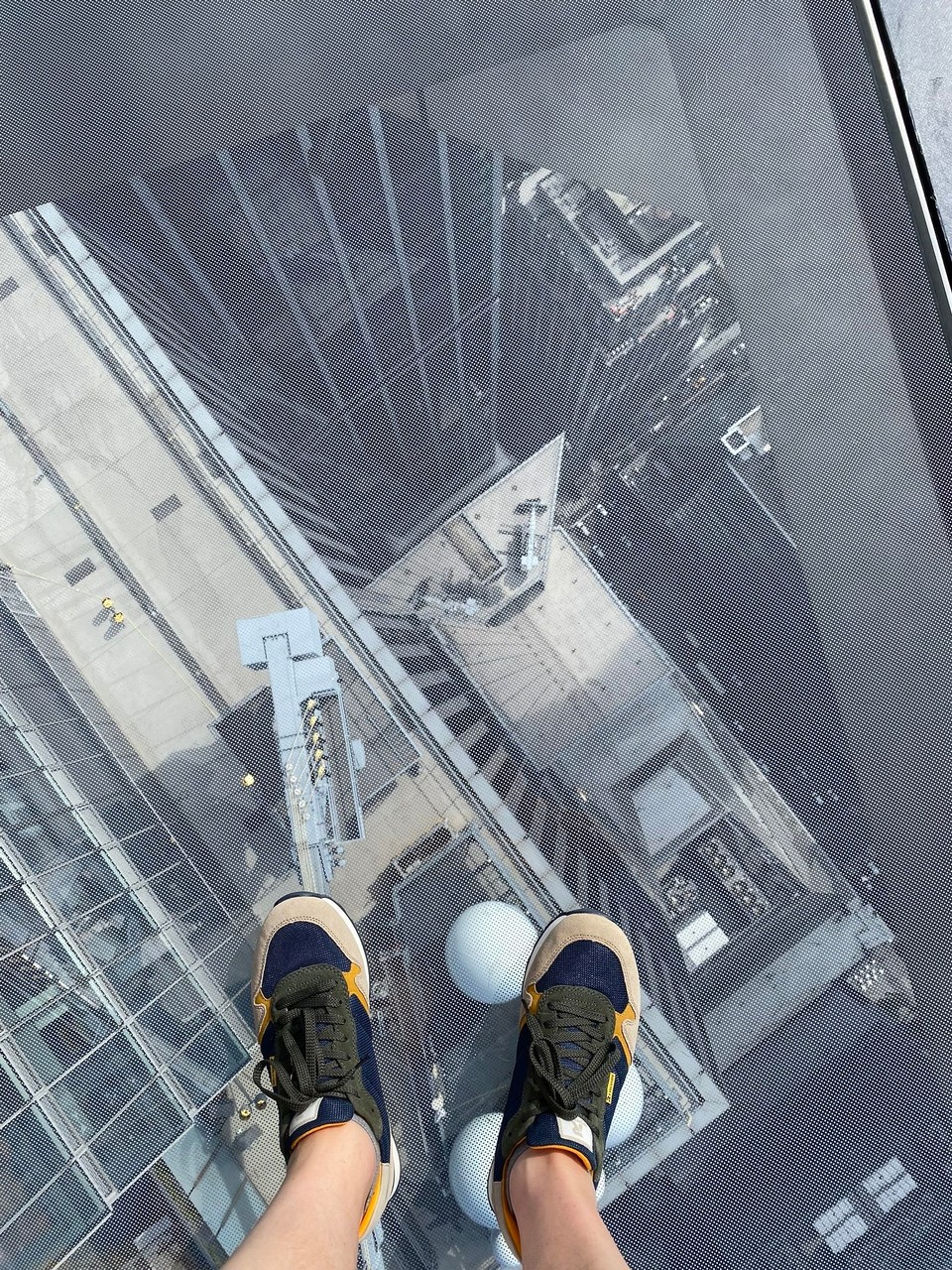 Vereinigte Staaten - New York - Auf dem Glasboden
