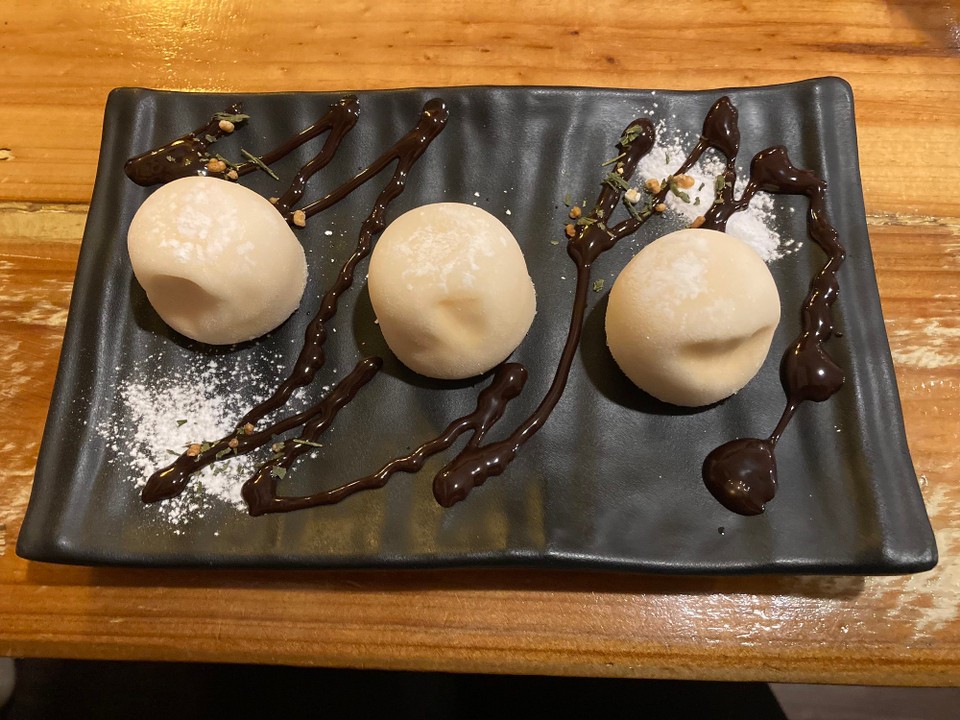 Neuseeland - Christchurch - Und zum Nachtisch gab es Mochi‘s - Klebereis gefüllt mit Mangoeis 🤤
