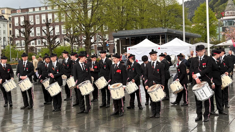 Norwegen - Bergen - Trommlerkorps 