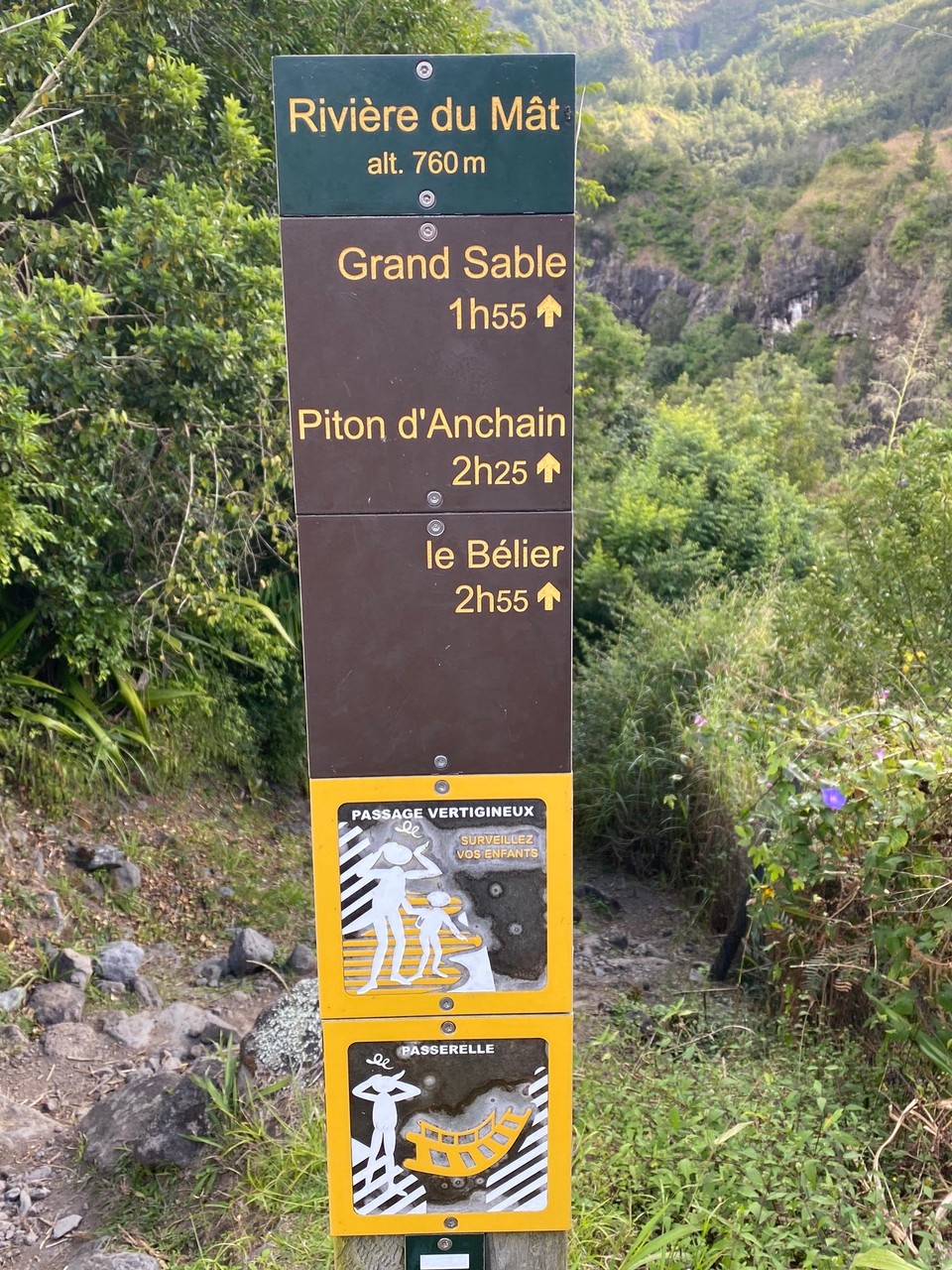Réunion - Salazie - Piton d´Anchain - gar nicht weit