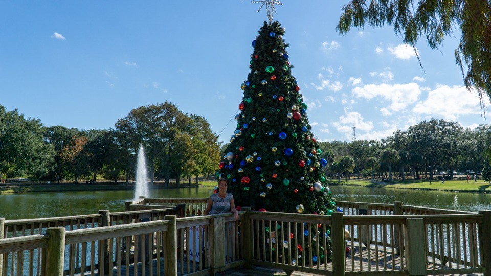 USA - Daytona Beach - Weihnachten bei 26°