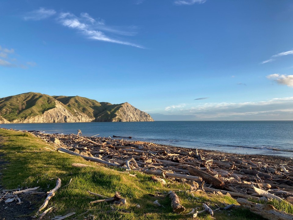 Neuseeland - Mahia - … ganz ruhig und flach auf der anderen Seite der Halbinsel