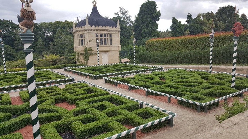 Neuseeland - Hamilton - Der britische Garten.