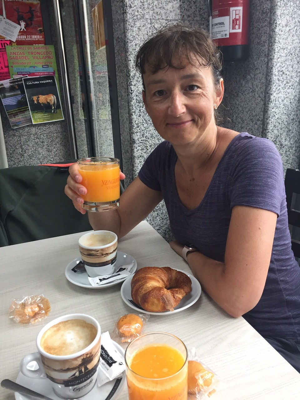 Spanien - Tineo - Endlich was zu kauen